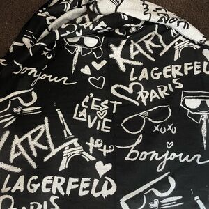 Karl Lagerfeld Graphic Scarf